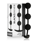 BLACK&SILVER - HARRY ANAL ROSANKRANS 3 SILIKONEKUGLER 14 CM