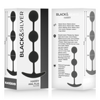BLACK&SILVER - HARRY ANAL ROSANKRANS 3 SILIKONEKUGLER 14 CM
