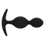 BLACK&SILVER - ORSON PLUG SILIKONE 2 ANALBØLGER 9 CM