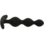 SORT & SØLV - RUPERT ANAL KUGLE KÆDE 10 CM