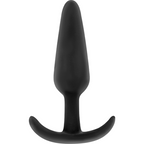 BLACK&SILVER - KAEL SILIKONE ANALPLUG MED MEDIUM HÅNDTAG