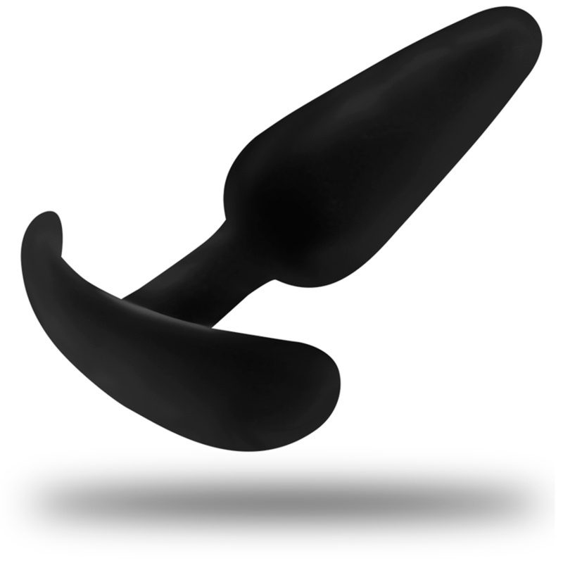 BLACK&SILVER - KAEL SILIKONE ANALPLUG MED MEDIUM HÅNDTAG