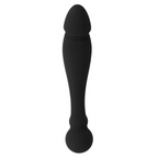 BLACK&SILVER - KARL G-POINT STIMULERINGSDILDO 18 CM
