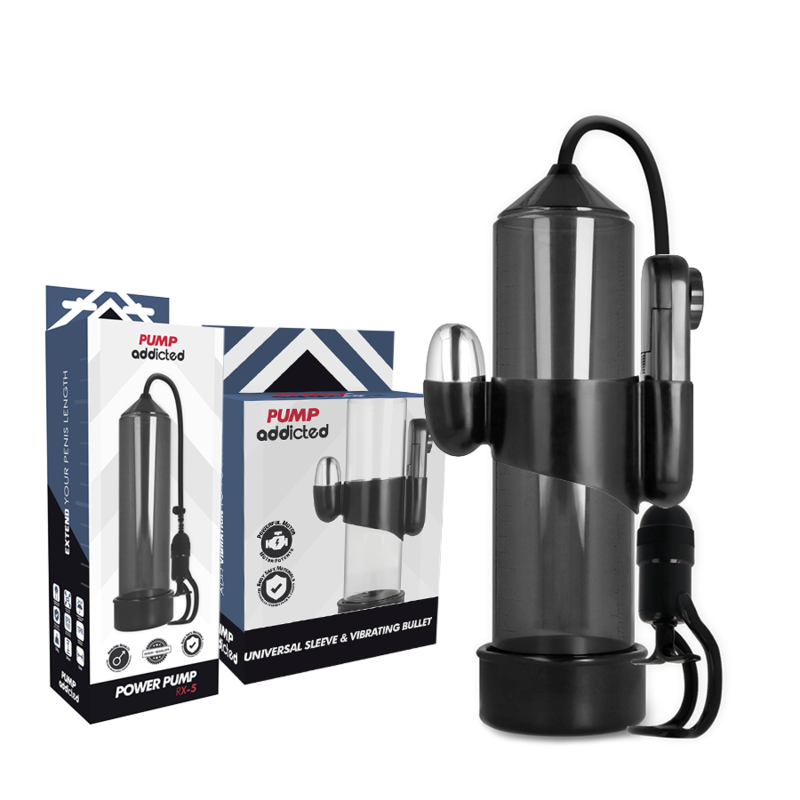 PUMPEAFHÆNGIG - RX5 SORT VIBRATOR