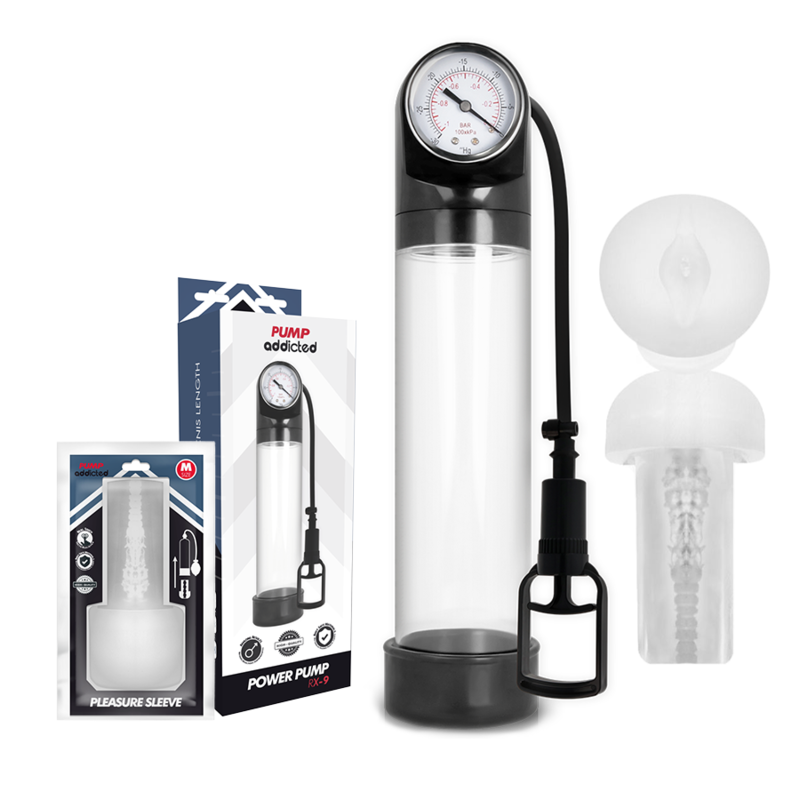 PUMP ADDICTED - RX9 TRANSPARENT MED MASURBATTOR