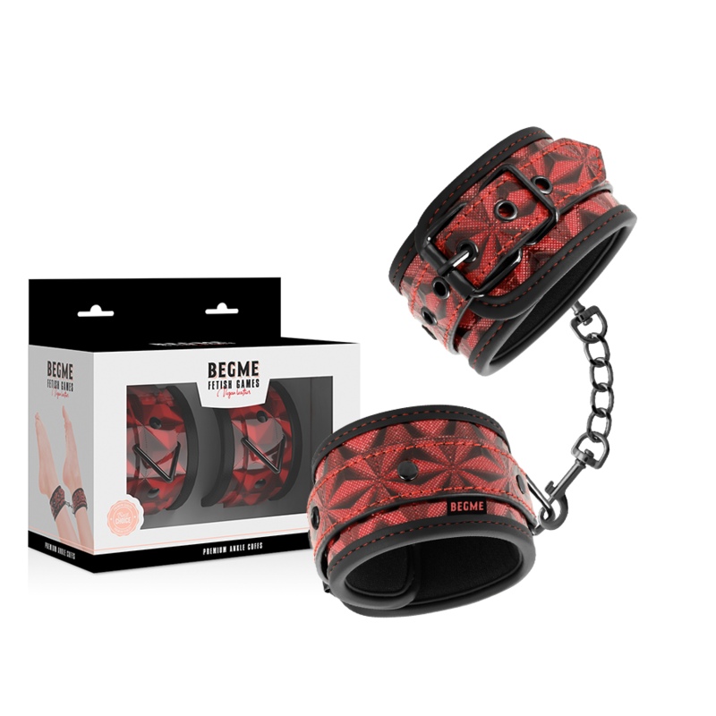 BEGME - RED EDITION PREMIUM ANKELMANCHETTER MED NEOPRENFOR