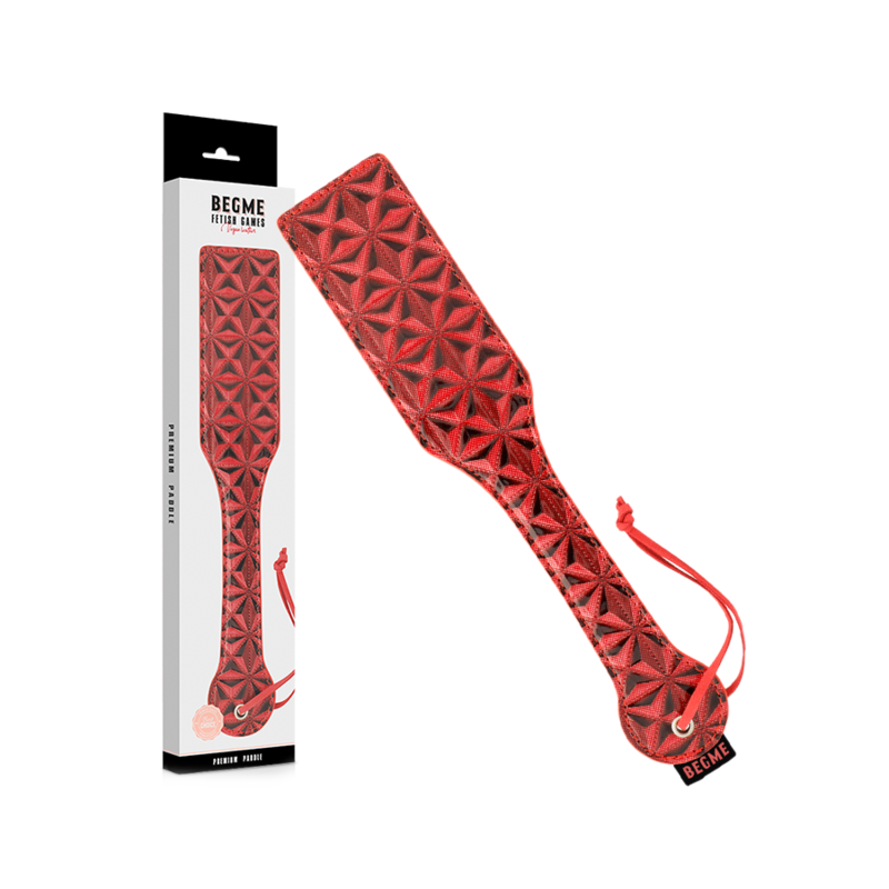 BEGME - RED EDITION VEGANSK LÆDERSKOVL