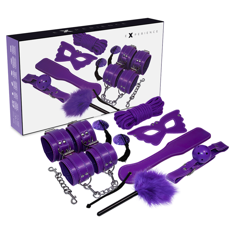 OPLEVELSE - BDSM FETISH KIT LILLA SERIE