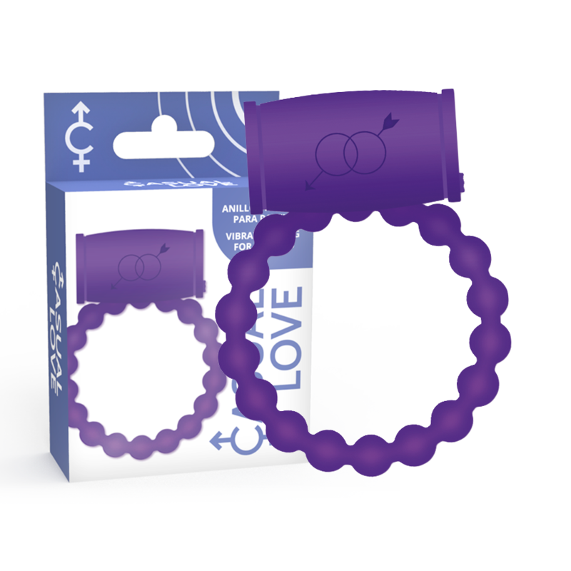 CASUAL LOVE - 25 PARVIBRATORRINGE VIOLET