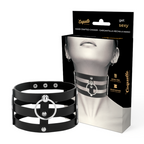 COQUETTE CHIC DESIRE - VEGANSK LÆDERCHOKER I FETISH-STIL