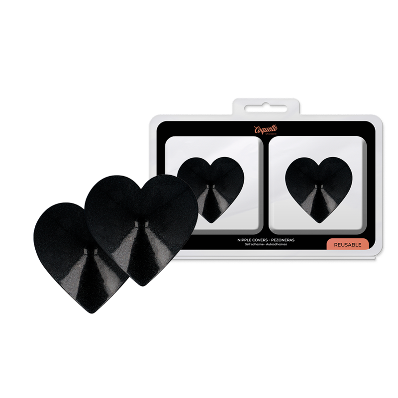 COQUETTE CHIC DESIRE - BRYSTVORTEDEKSSERE SORTE HJERTER