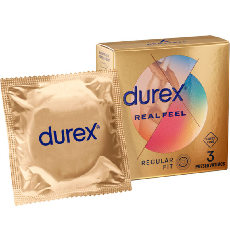 DUREX - ÆGTE FØLELSESKONDOMER 3 ENHEDER