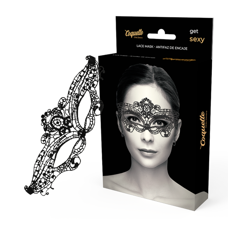 COQUETTE CHIC DESIRE - BLONDE MASKE SORT