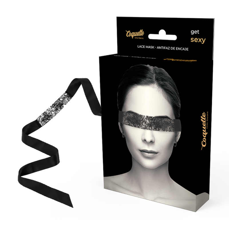 COQUETTE CHIC DESIRE - BLONDE MASKE SORT