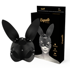 COQUETTE CHIC DESIRE - VEGANSK LÆDERMASKE MED KANINØRER