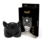 COQUETTE CHIC DESIRE - VEGANSK LÆDERMASKE MED KANINØRER