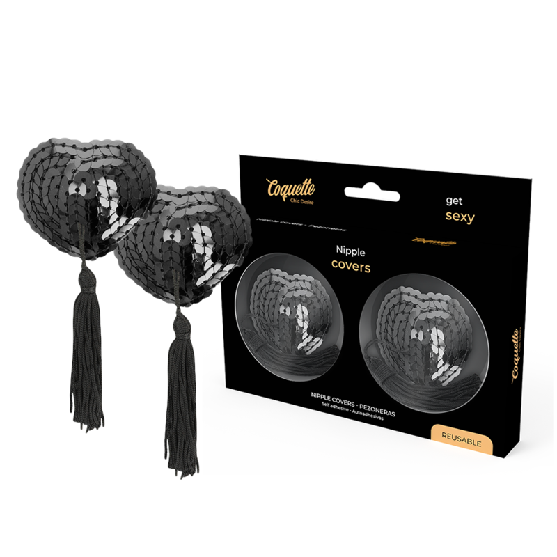 COQUETTE CHIC DESIRE - BRYSTVORTEDEKSSER SORT