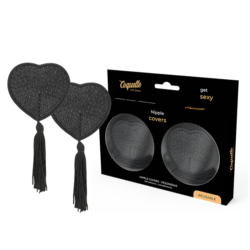 COQUETTE CHIC DESIRE - BRYSTVORTEDEKSSER SORT