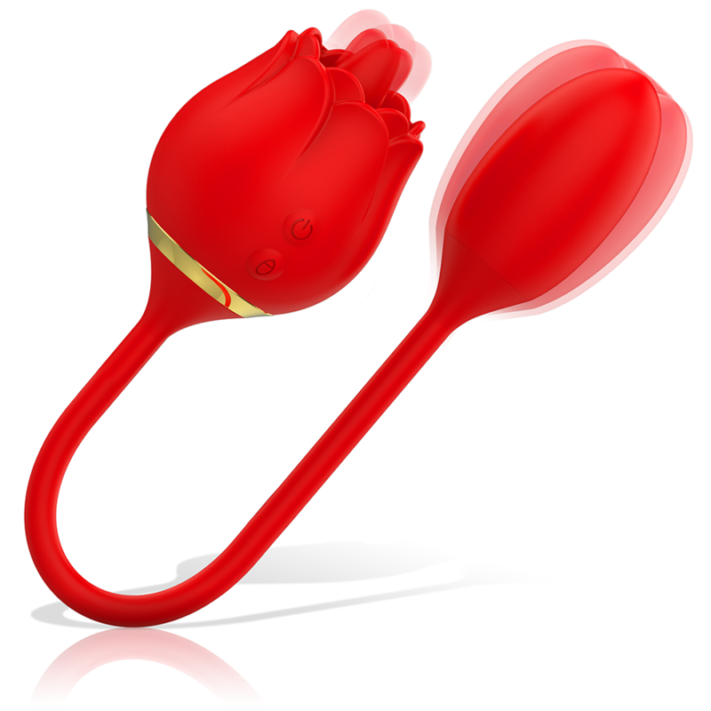 MIA - VIENNA DOBBELT NØJELSE SLIKKER + VIBRERENDE ÆG