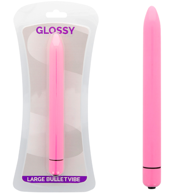 GLOSSY - SLIM VIBRATOR DYB ROSA