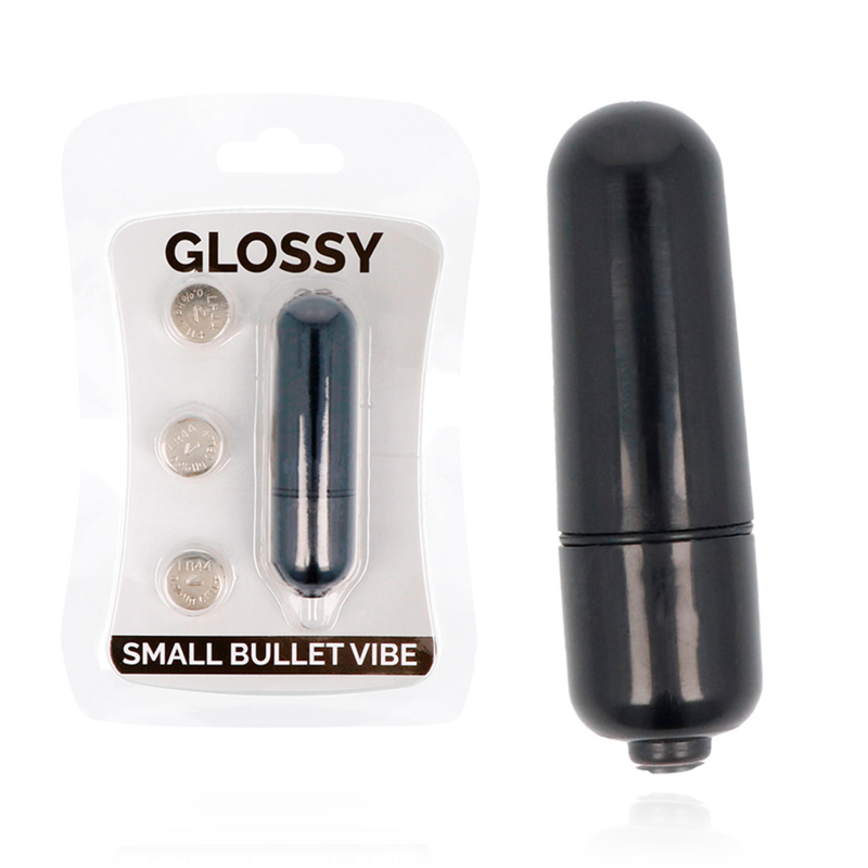 GLOSSY - LILLE KUGLEVISNING SORT