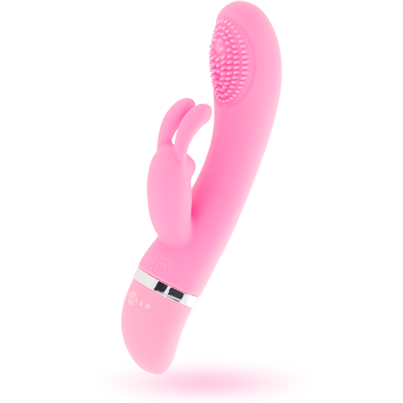 INTENSE - SUSY OSCILLERENDE VIBRATOR SILIKONE KANIN PINK