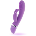 INTENSE - SUSY SILIKONE KANIN LILA OSCILLERENDE VIBRATOR