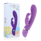 INTENSE - SUSY SILIKONE KANIN LILA OSCILLERENDE VIBRATOR