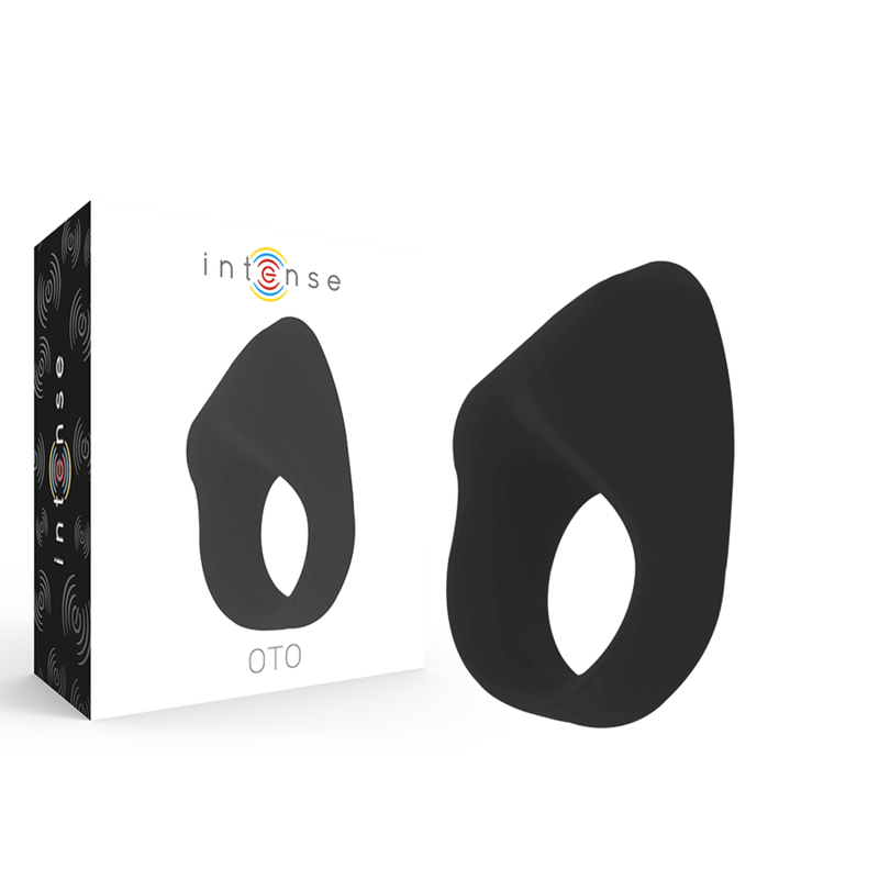INTENSE - OTO SORT GENOPLADELIG VIBRATORRING