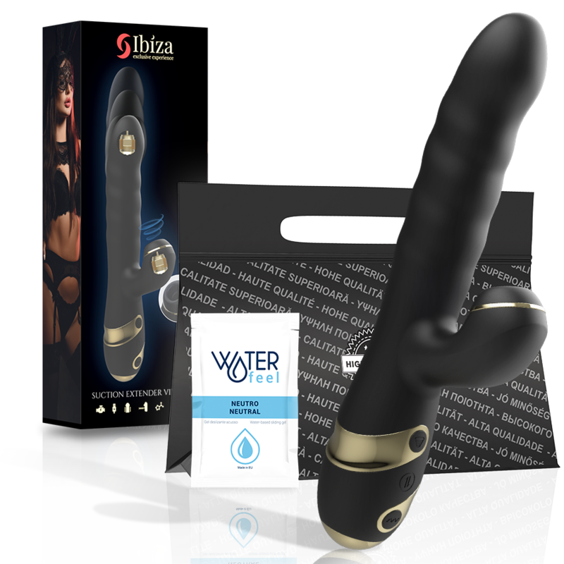 IBIZA - OP & NED + VIBRATOR + KLITORISSUGNING