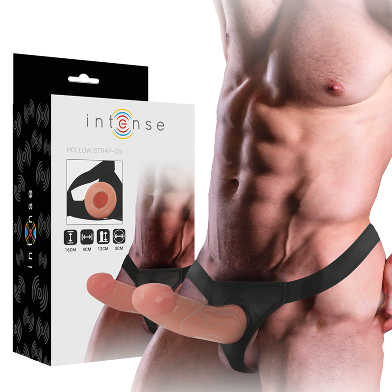 INTENSE - HULT SELE MED DILDO 16 X 3 CM