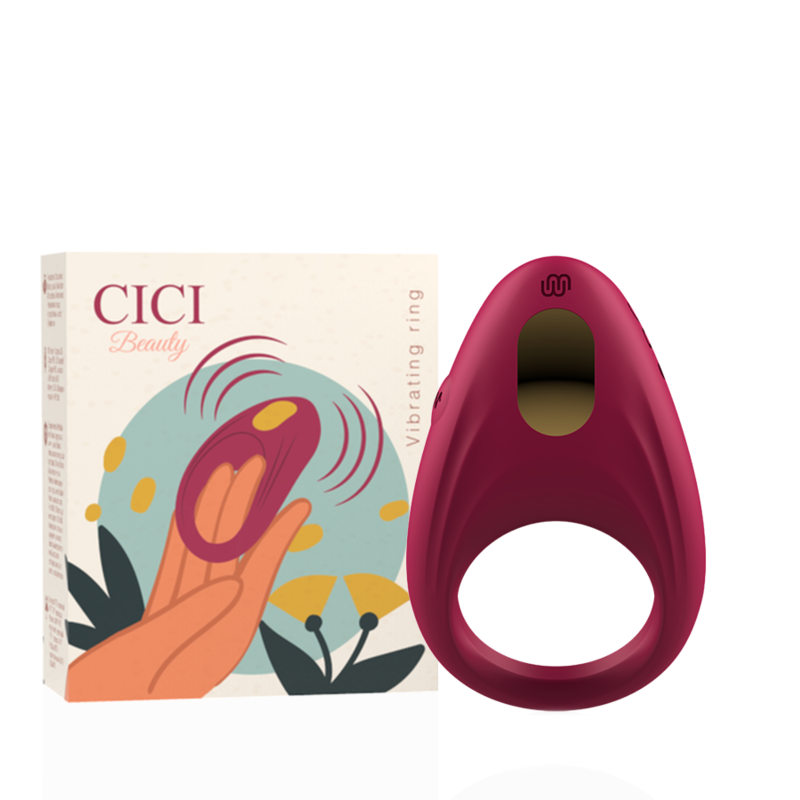 CICI BEAUTY - PREMIUM SILIKONE VIBRERINGSRING