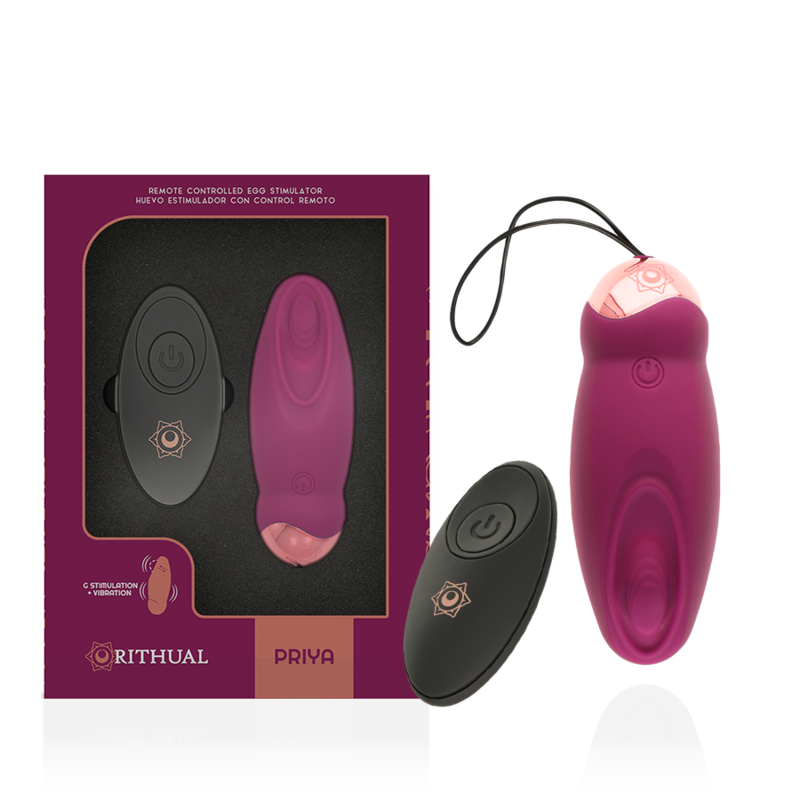 RITHUAL - PRIYA EGG FJERNBETJENING G-SPOT + VIBRATION