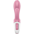 SATISFYER - LUFTPUMPE KANIN 2 LYSERØD