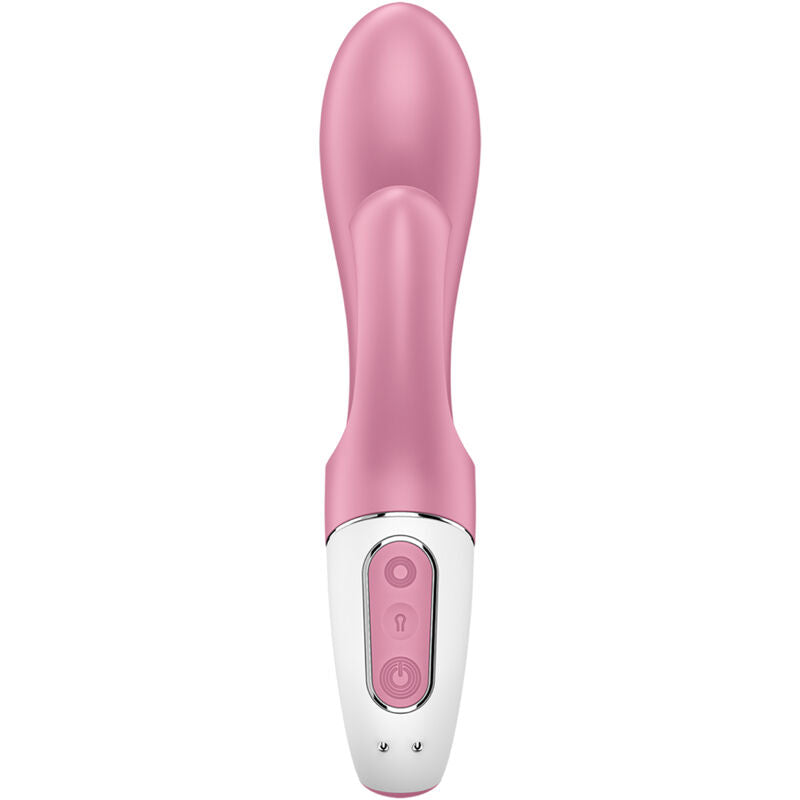 SATISFYER - LUFTPUMPE KANIN 2 LYSERØD