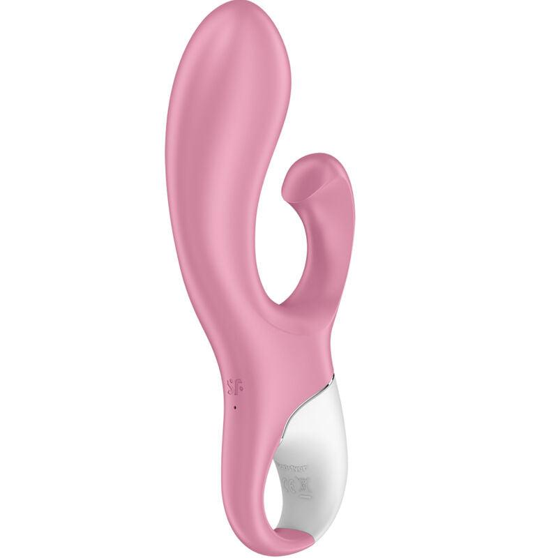 SATISFYER - LUFTPUMPE KANIN 2 LYSERØD