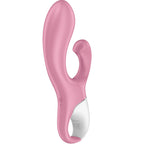 SATISFYER - LUFTPUMPE KANIN 2 LYSERØD