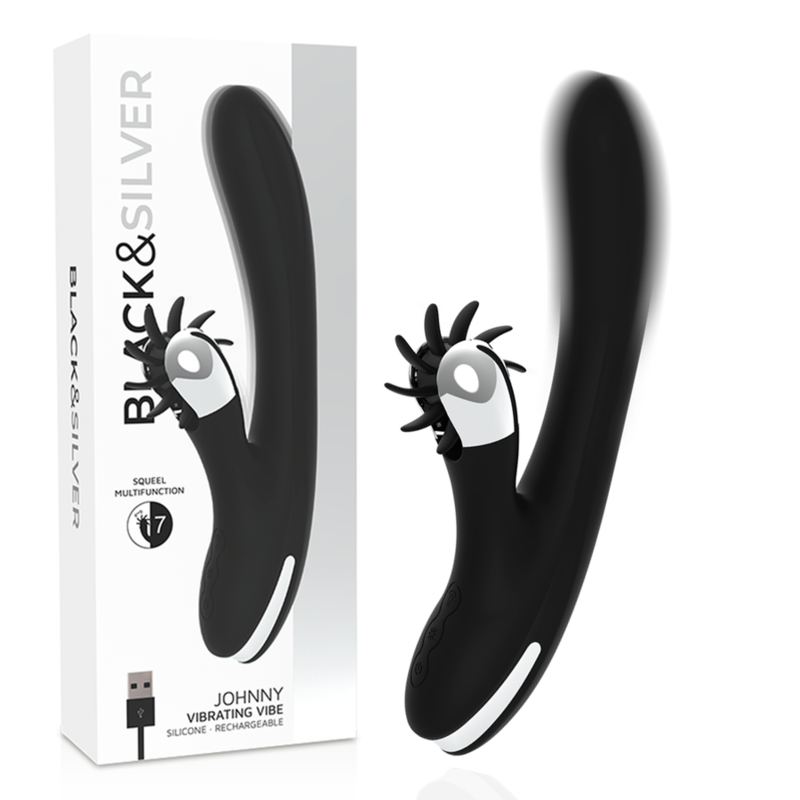 BLACK&SILVER - BUNNY JOHNNY VIBRERENDE VIBRE