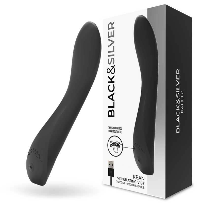 SORT & SØLV - KEAN VIBRATOR TOUCH-KONTROL