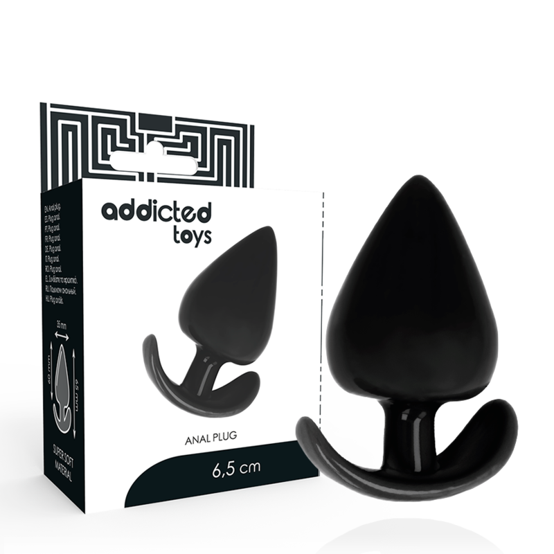 AFFÆNGIG LEGETØJ - ANALPLUG 6,5 CM