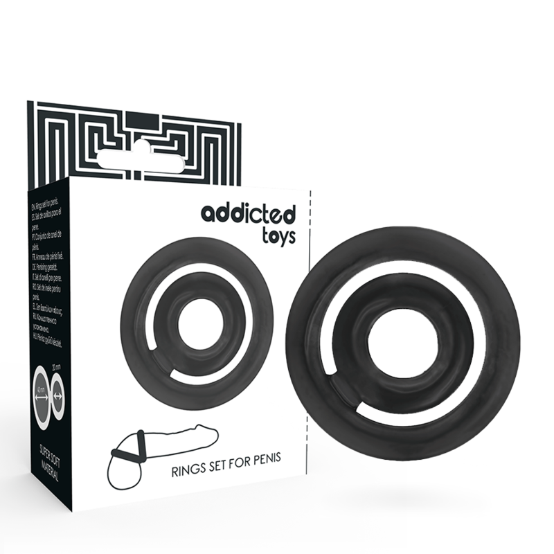 ADDICTED TOYS - POTENZ - C-RING PENIS SORT