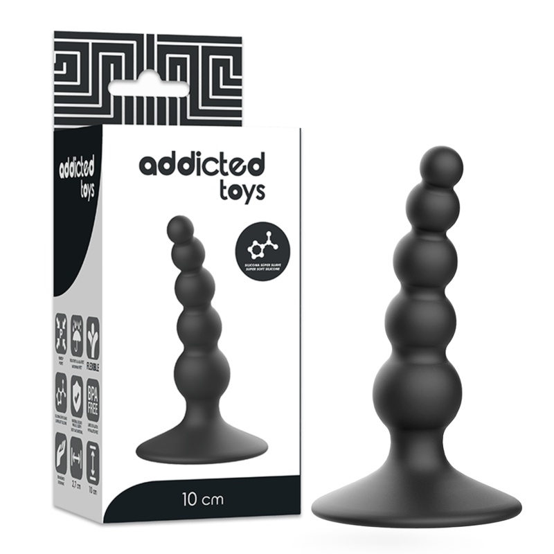 ADDICTED TOYS - ANAL SEXUAL PLUG 10 CM SORT