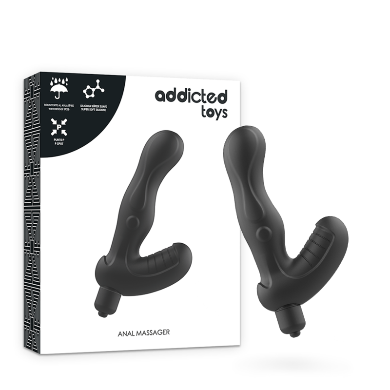 ADDICTED TOYS - P-SPOT VIBE SILIKONE PROSTATA ANAL STIMULATOR
