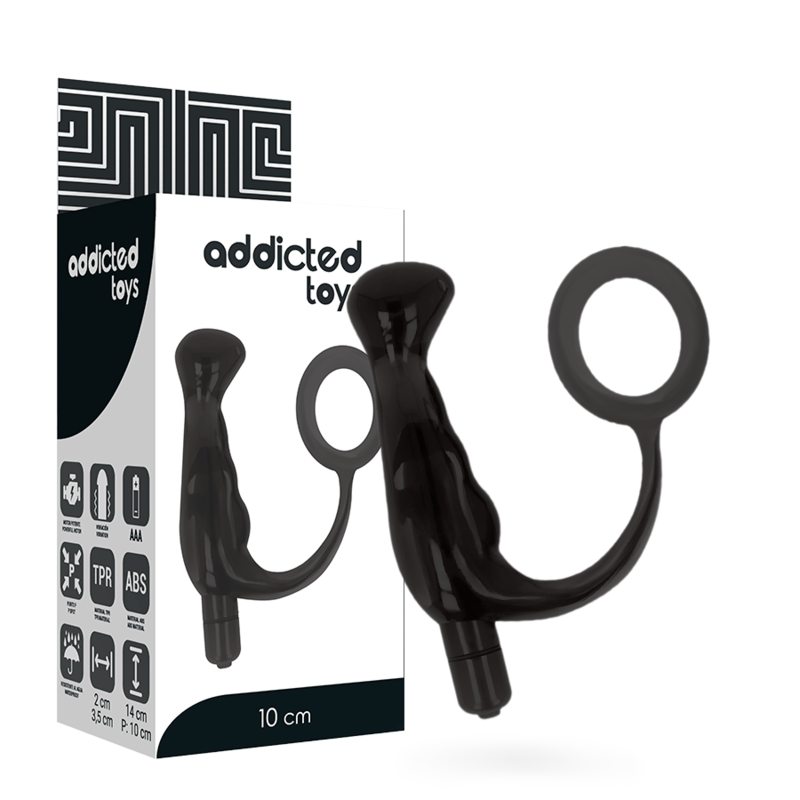 ADDICTED TOYS - VIBRATOR PROST TICO SORT 10 CM