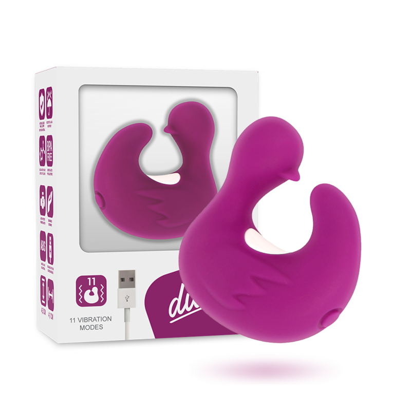 COVERME - DUCKYMANIA GENOPLADELIG SILIKONE STIMULERENDE ANDE-FINGERBØLG