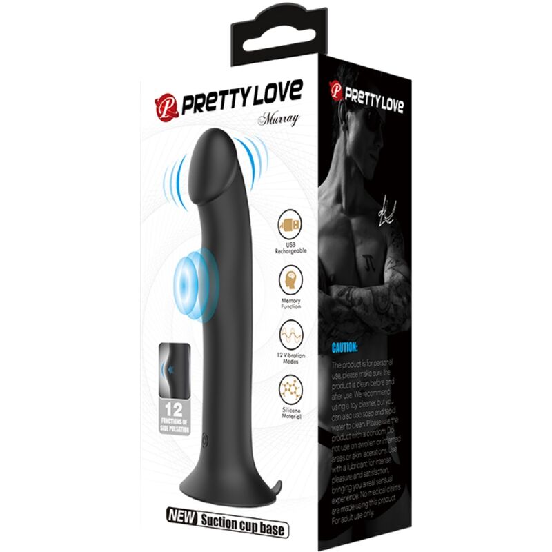 PRETTY LOVE - MURRAY BLACK KLITORALVIBRATOR OG SUCKER