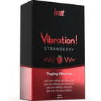 INTT - KRAFTIG INTIM STIMULANT VIBRERENDE GEL JORDBÆR 15 ML