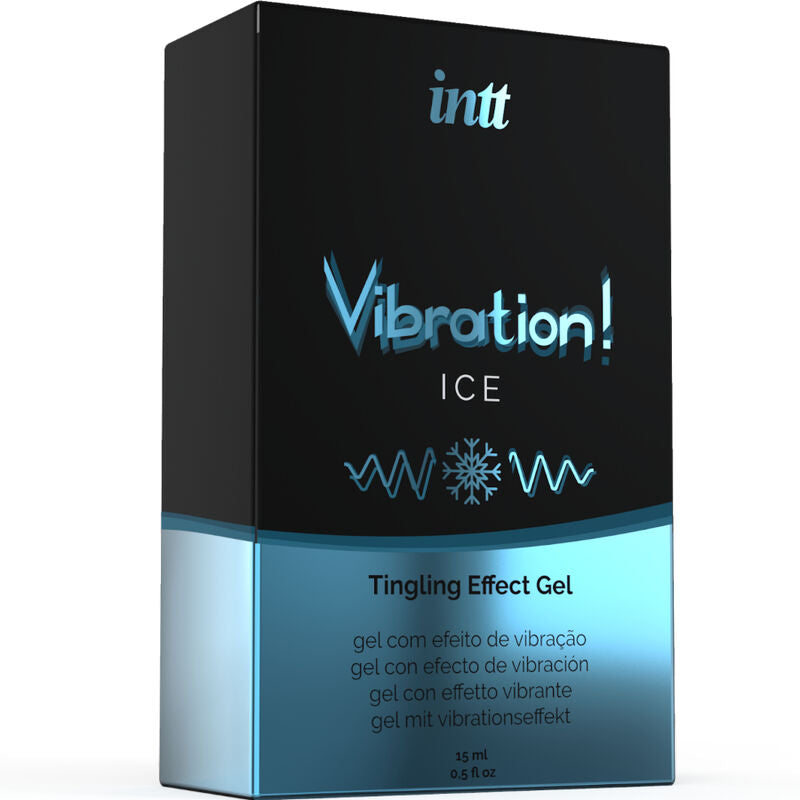 INTT - KRAFTFULD INTIM STIMULANT VIBRERENDE GEL MED FRITID EFFEKT 15ML