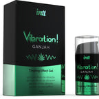 INTT - KRAFTIG INTIMA STIMULANT VÆSKE VIBRERING GEL CANNABIS 15ML