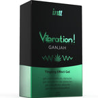INTT - KRAFTIG INTIMA STIMULANT VÆSKE VIBRERING GEL CANNABIS 15ML